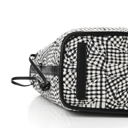 MCM Visetos Medium Liz Reversible Shopper Tote Black 11 of 14