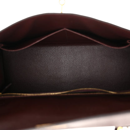 Hermes Epsom Kelly Sellier 32 Bordeaux 5 of 20