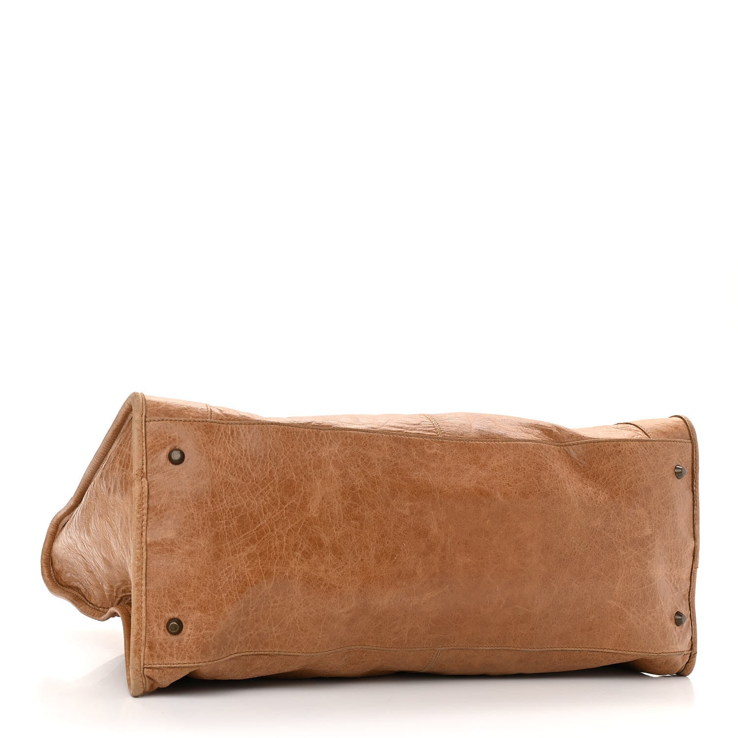 Balenciaga Chevre Classic Hardware Work Caramel 4 of 10