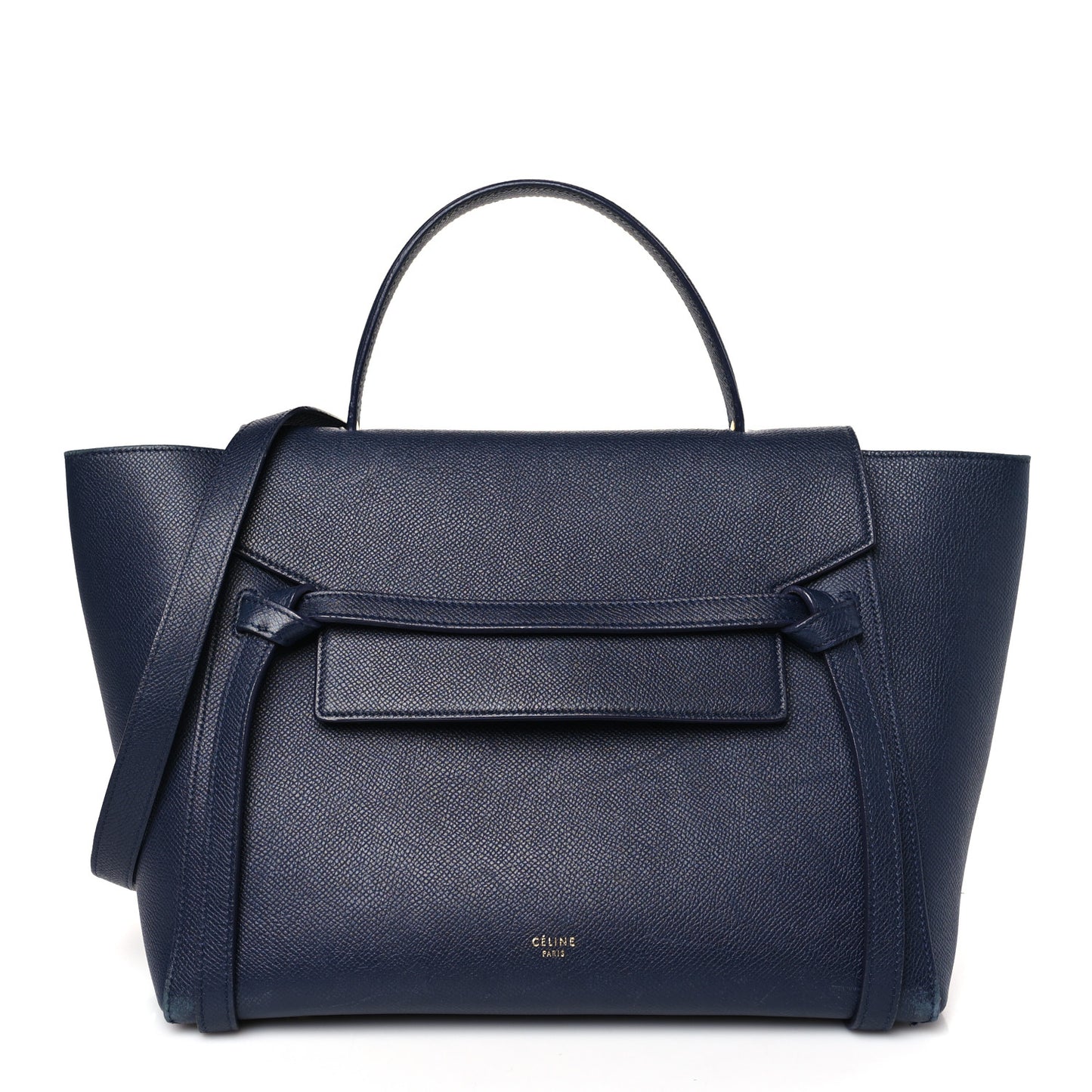 Grained Calfskin Mini Belt Bag Deepsea