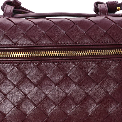 Bottega Veneta Calfskin Intrecciato Bang Bang Vanity Case Mahogany 8 of 12