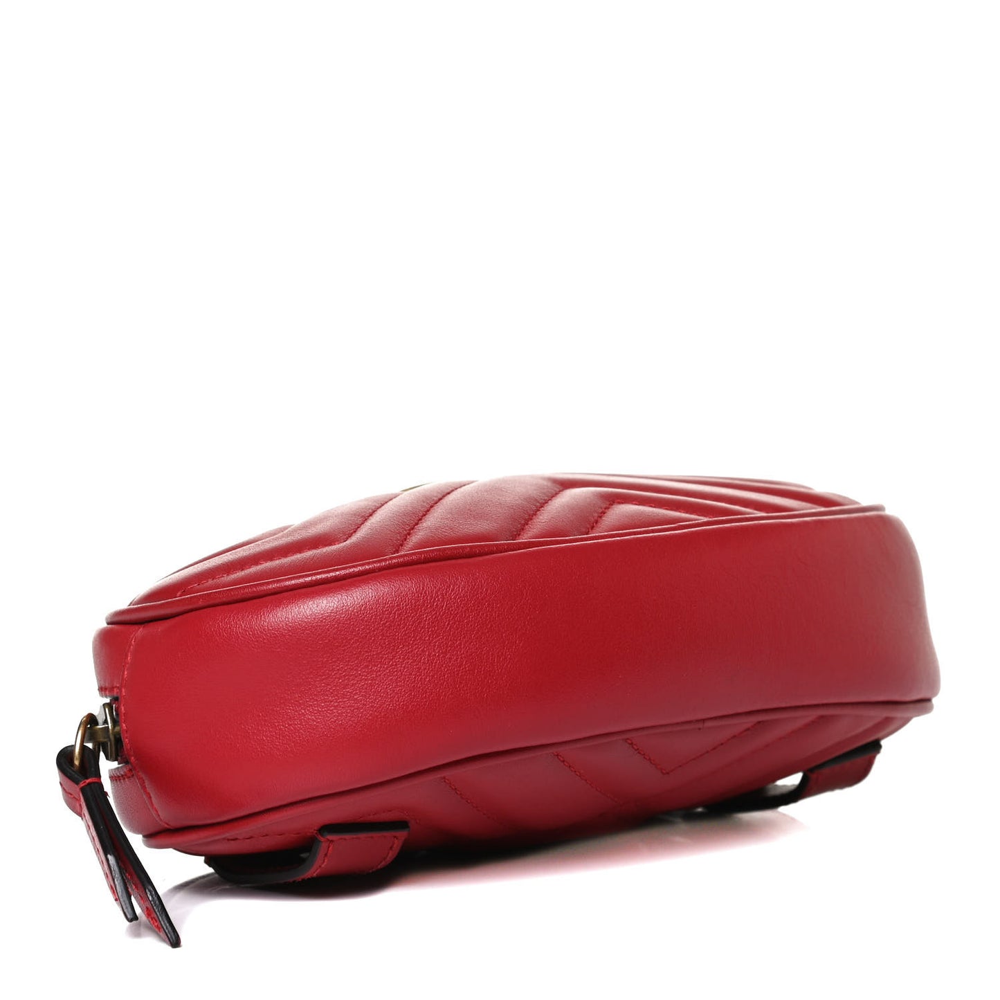 Calfskin Matelasse GG Marmont Belt Bag 75 30 Hibiscus Red