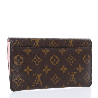 Louis Vuitton Monogram Jeanne Wallet Rose Ballerine 3 of 7