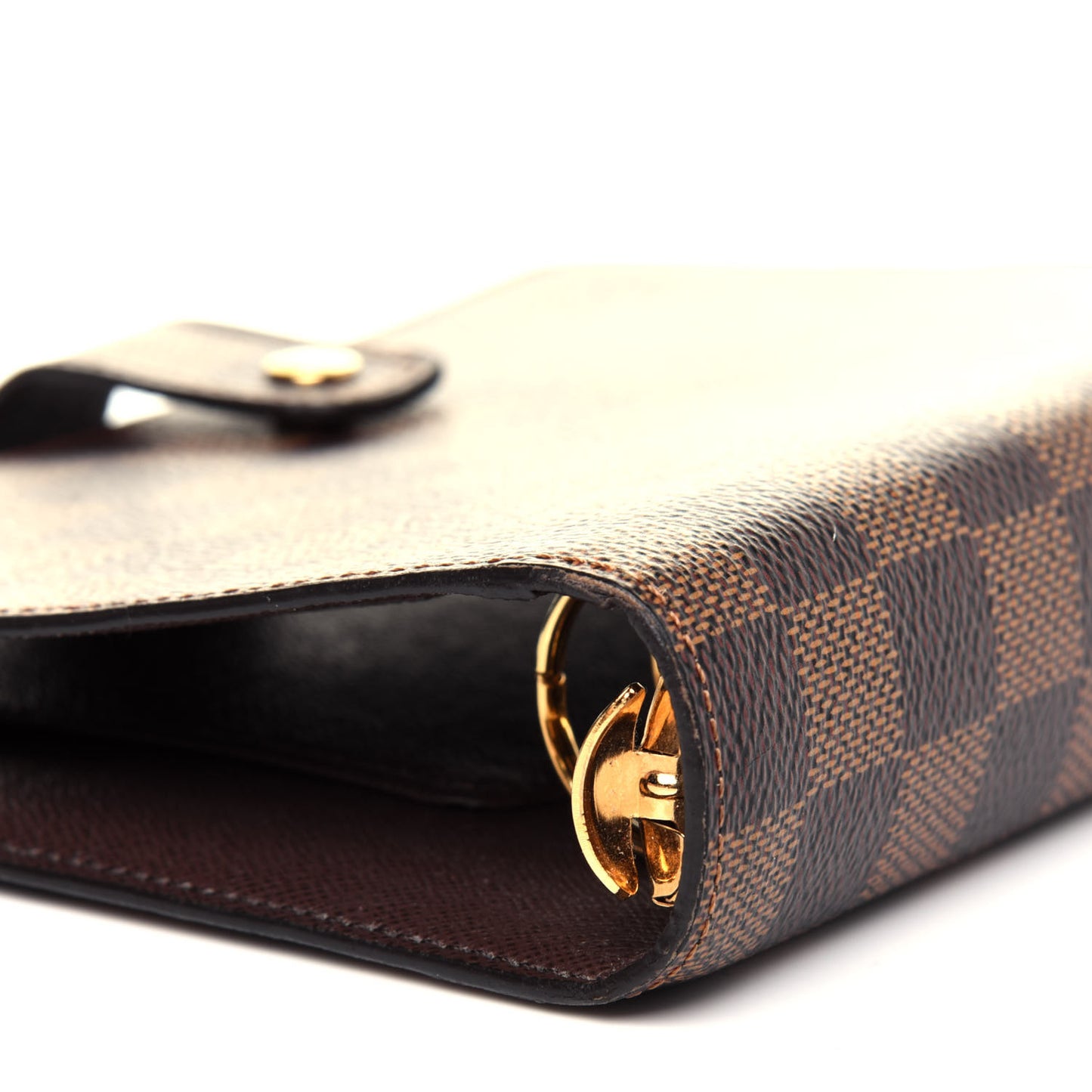 Damier Ebene Medium Ring Agenda Cover