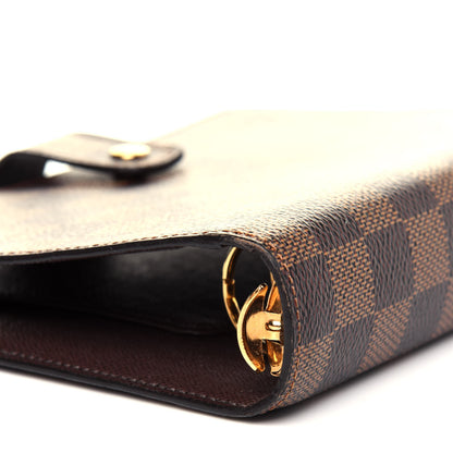 Louis Vuitton Damier Ebene Medium Ring Agenda Cover 11 of 12