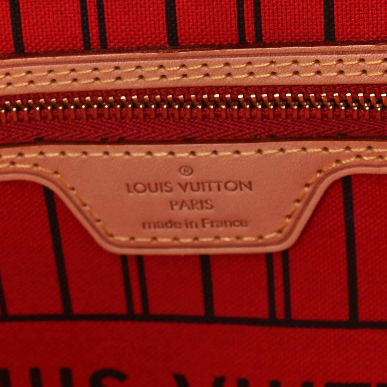 Louis Vuitton Monogram Neo Neverfull MM Cherry 7 of 12