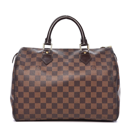 Louis Vuitton Damier Ebene Speedy 30 1 of 21