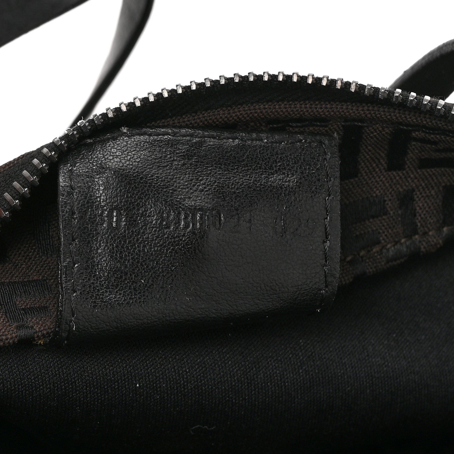 Fendi Zucchino Roll Tote Black 7 of 10