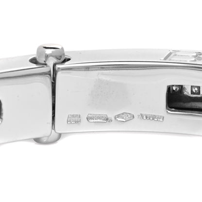 Bulgari 18K White Gold Diamond B.Zero1 Bangle Bracelet 6 of 6