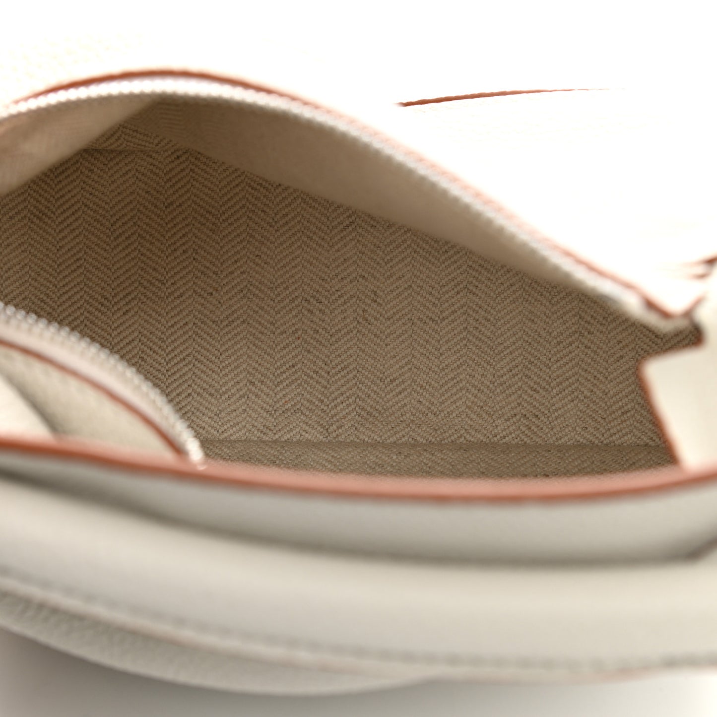 Calfskin Mini Puzzle Bag Soft White