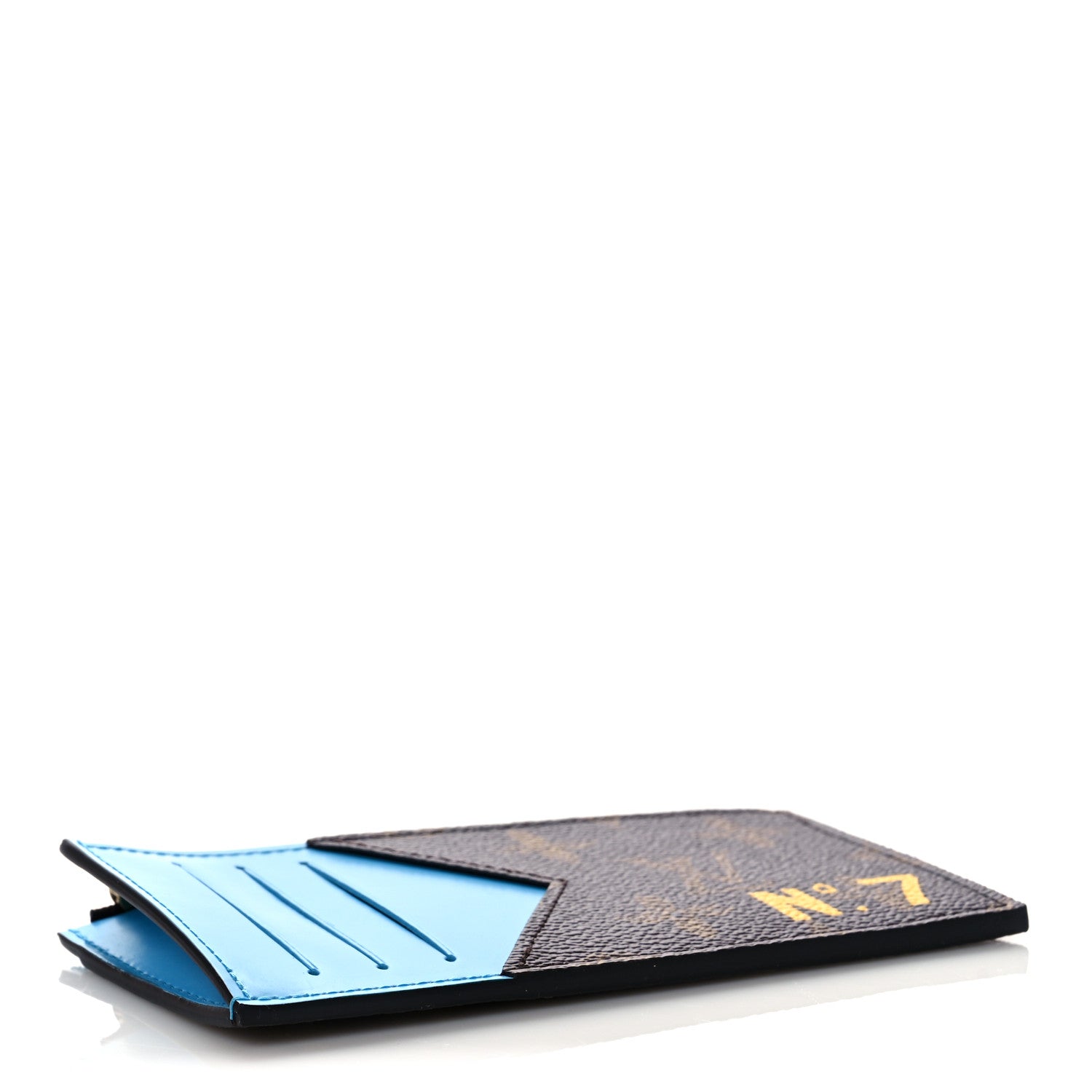 Louis Vuitton Monogram Vintage Calfskin Trunk L'œil Coin Card Holder 4 of 8