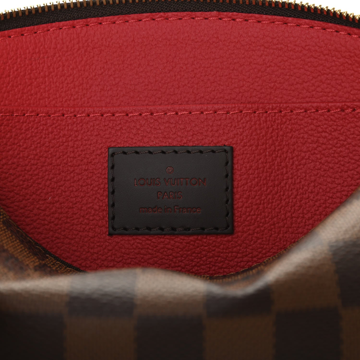 Louis Vuitton Damier Ebene Cosmetic Pouch 6 of 6