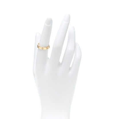 Cartier 18K Yellow Gold 3.5mm LOVE Wedding Band Ring 54 6.75 2 of 6