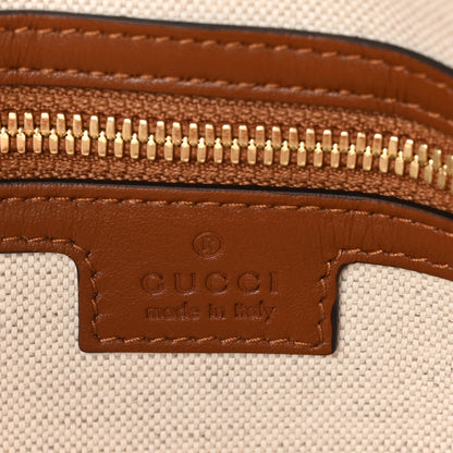 Gucci Calfskin GG Matelasse Medium Duffle Bag Peanut Brown 6 of 11