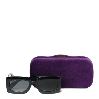 Gucci Acetate Rectangular Sunglasses GG0811S Black 7 of 7