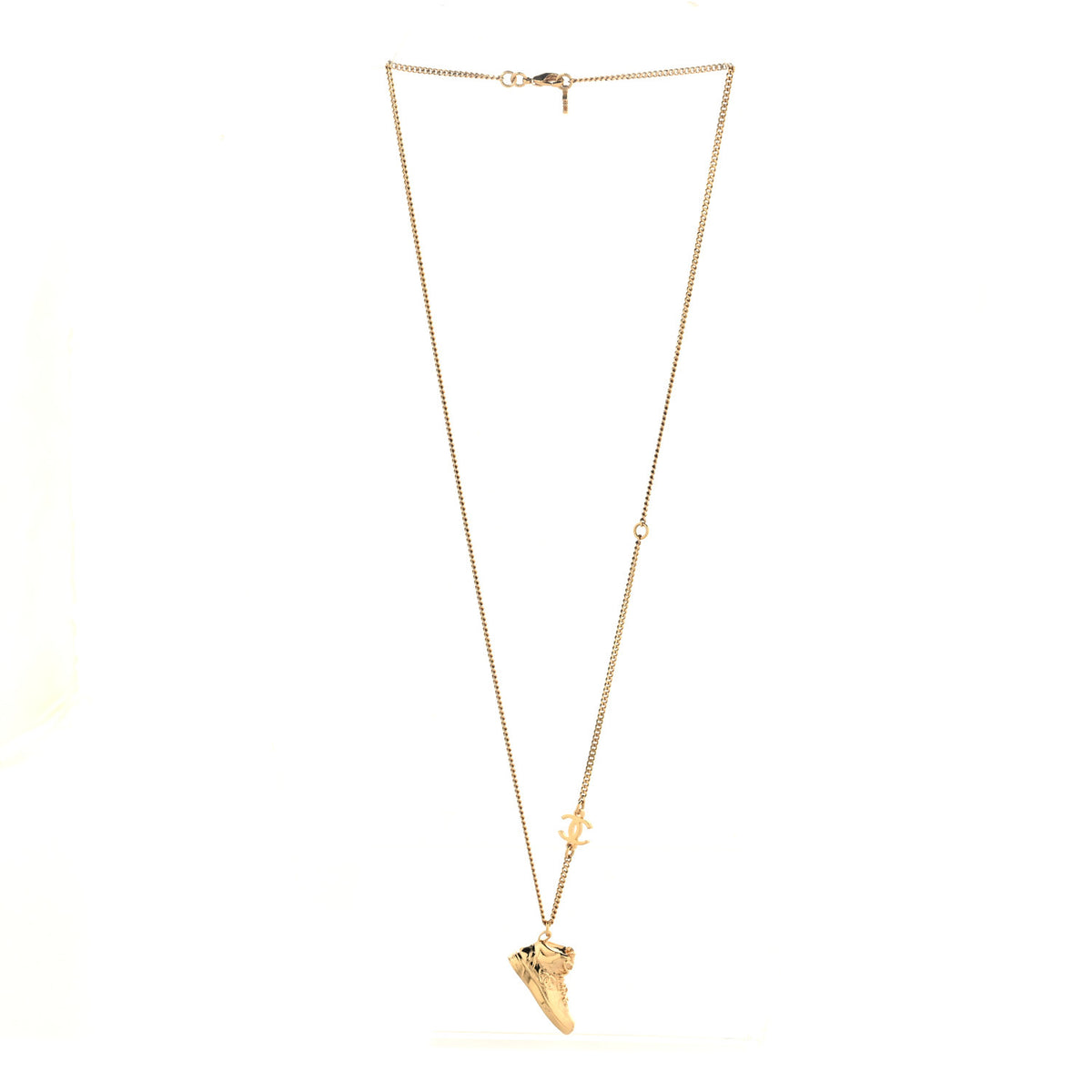 CC Sneaker Motif Necklace Gold