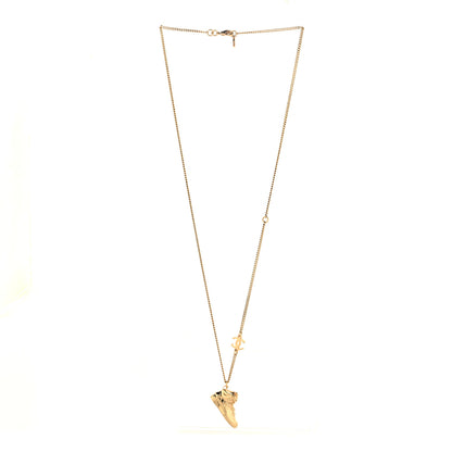 Chanel CC Sneaker Motif Necklace Gold 3 of 5