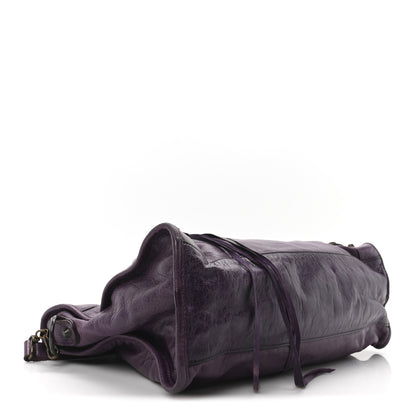 Balenciaga Agneau Classic Hardware City Raisin 4 of 9