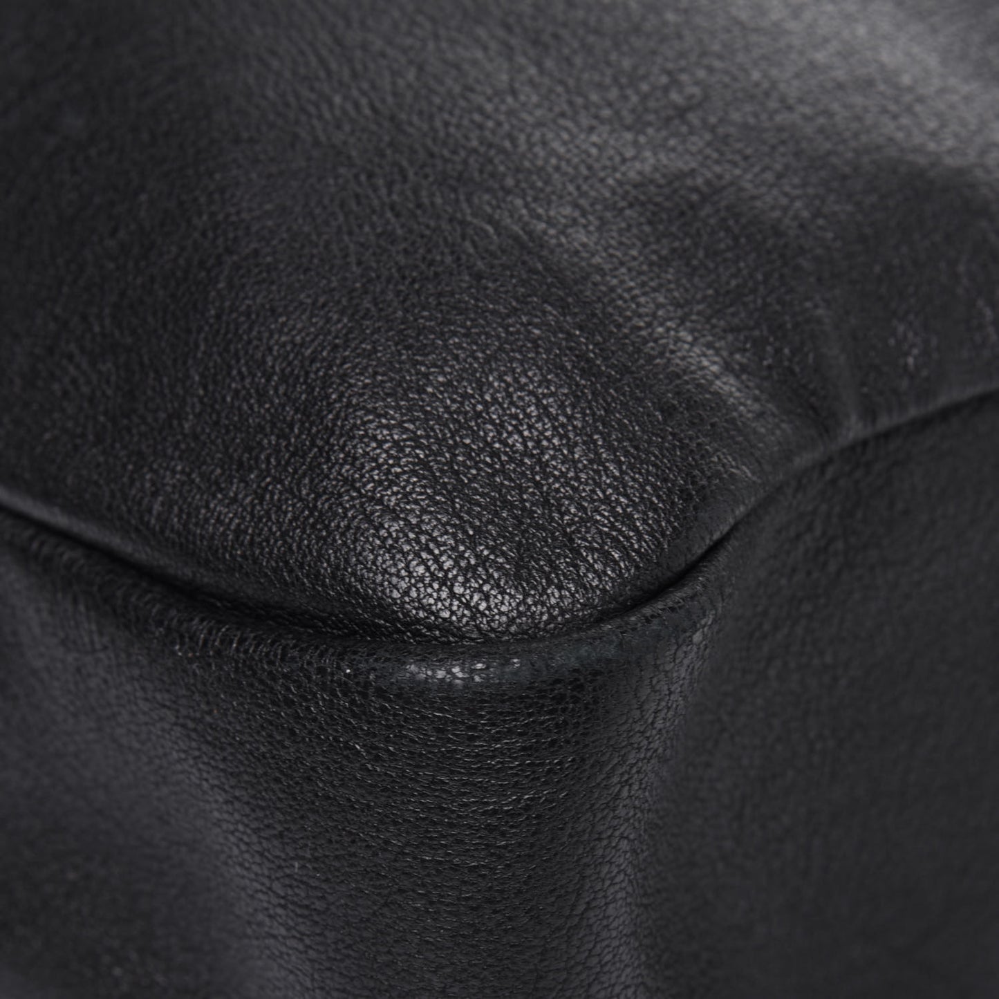 Sheepskin Vanessa Chain Shoulder Bag Black