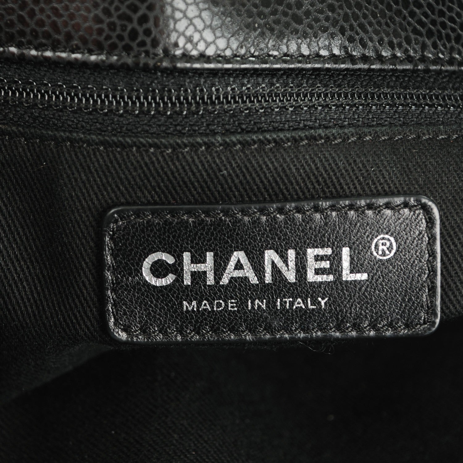 Chanel Soft Caviar Large Timeless CC Shopping Tote Black 7 of 8