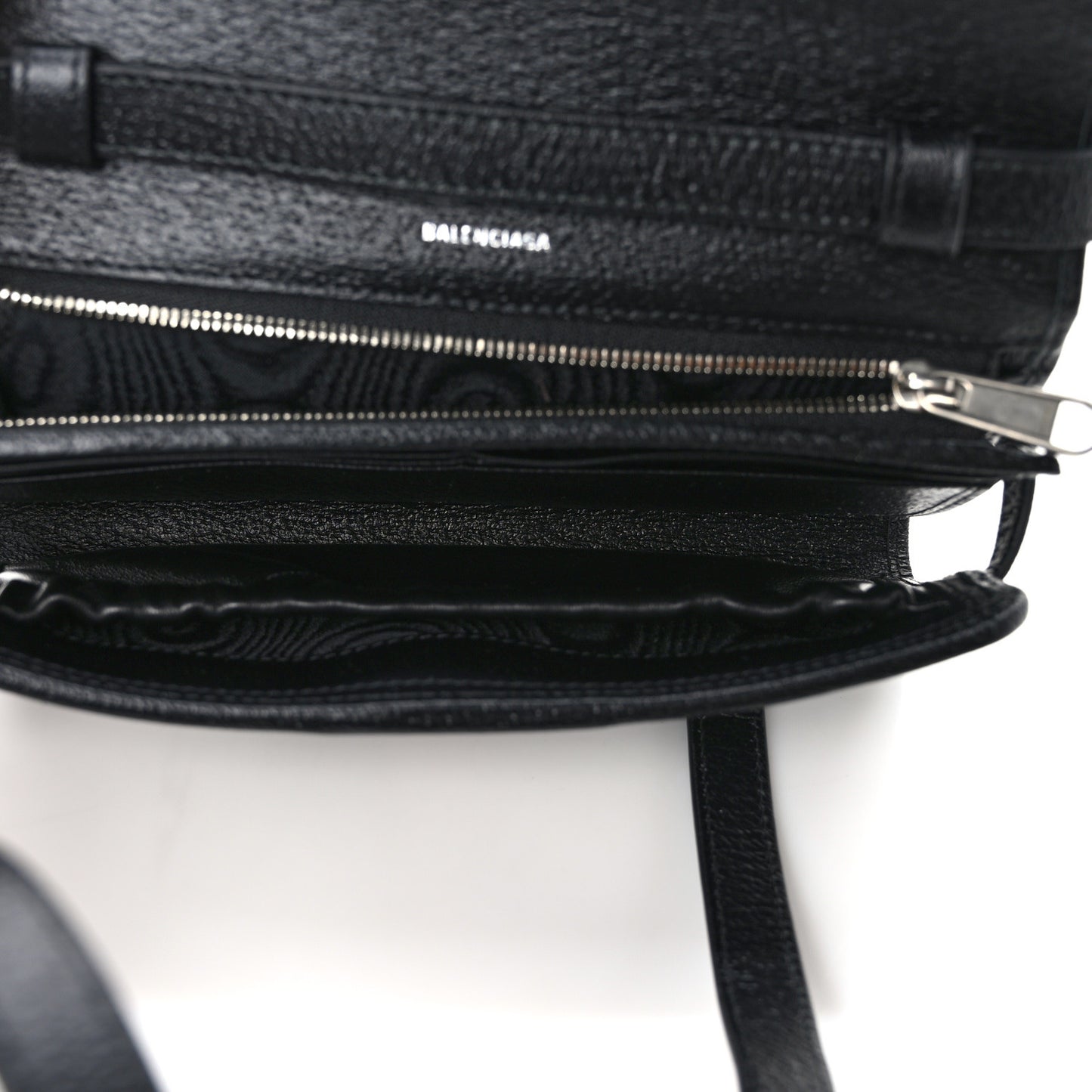 X BALENCIAGA BB Monogram Web Ophidia Crossbody Wallet Black