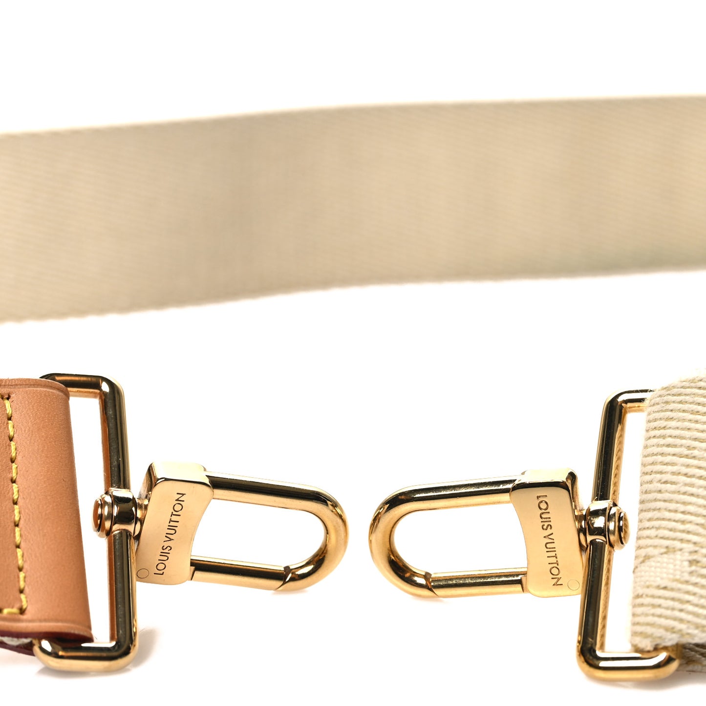 Monogram Multi Pochette Accessories Shoulder Strap Cream