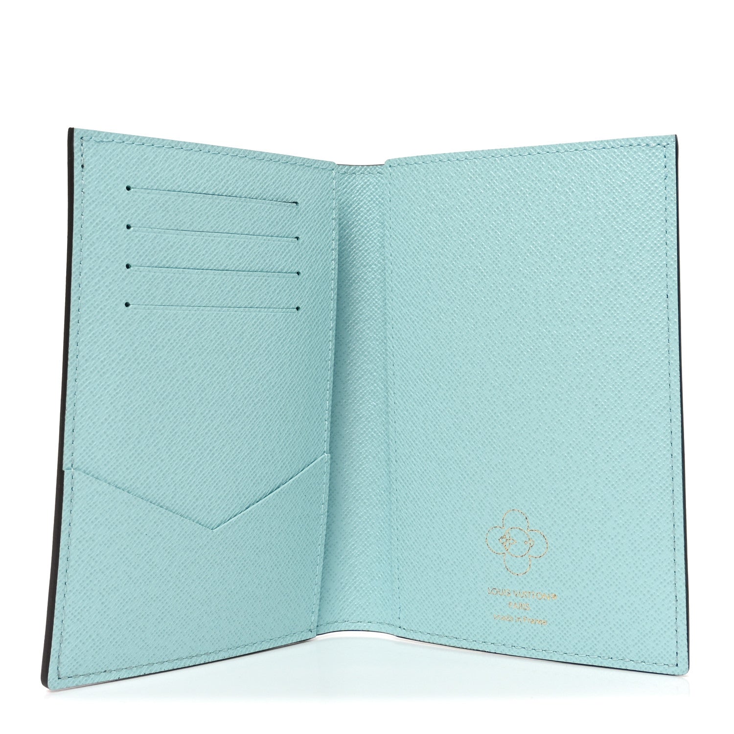 Louis Vuitton Monogram 2025 Christmas Animation Passport Cover Azur Frost 5 of 7