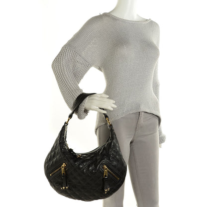 Marc Jacobs Leather Quilted Banana Hobo Black 2 of 8