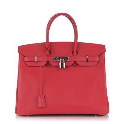 Hermes Epsom Birkin 35 Rouge Garance 1 of 26