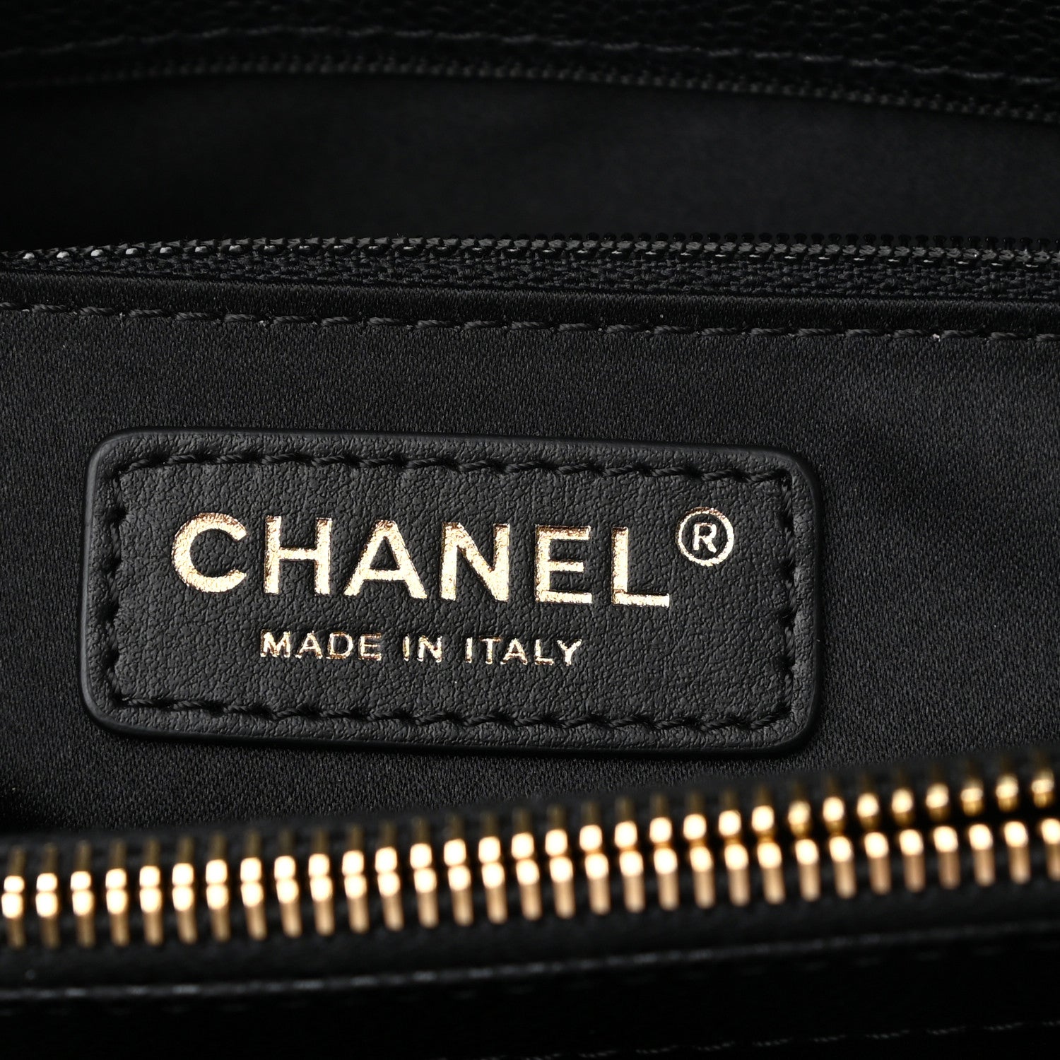 Chanel Caviar Quilted Grand Shopping Tote GST Black 6 of 11