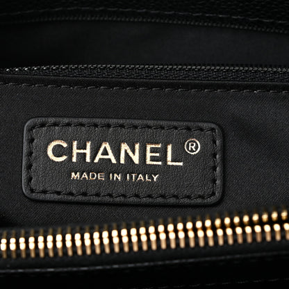 Chanel Caviar Quilted Grand Shopping Tote GST Black 6 of 11