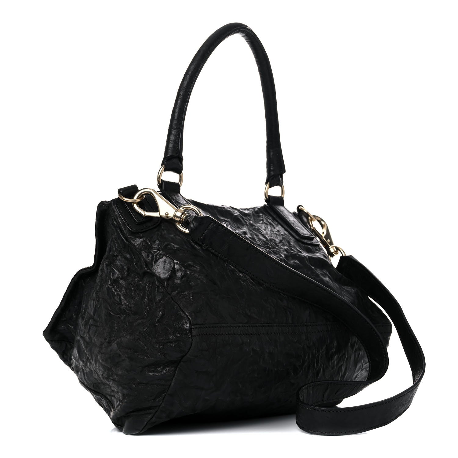 Givenchy Tumbled Sheepskin Medium Pandora Black 3 of 14
