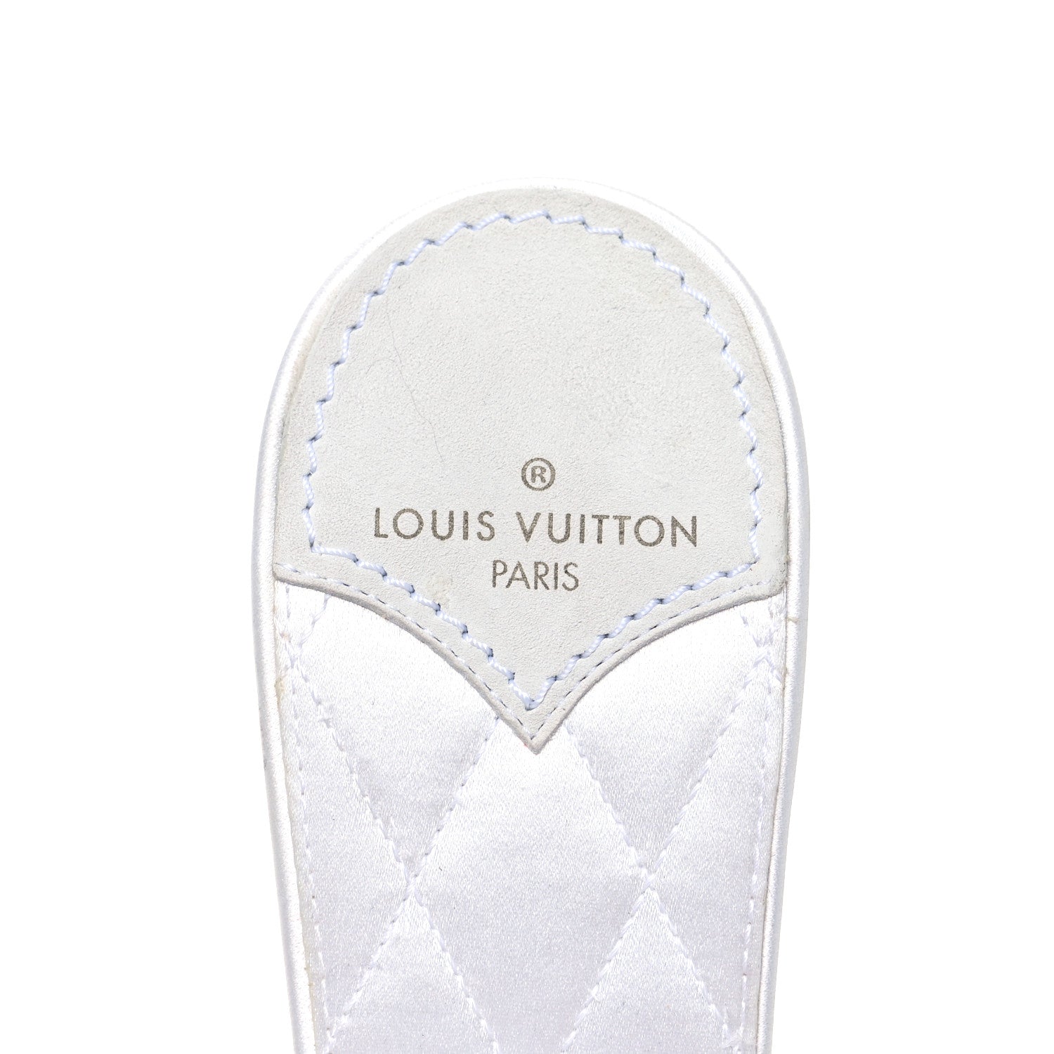 Louis Vuitton Marabou Crystal LV Marilyn Mule 40 White 7 of 8