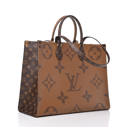 Louis Vuitton Reverse Monogram Giant Onthego GM 3 of 9