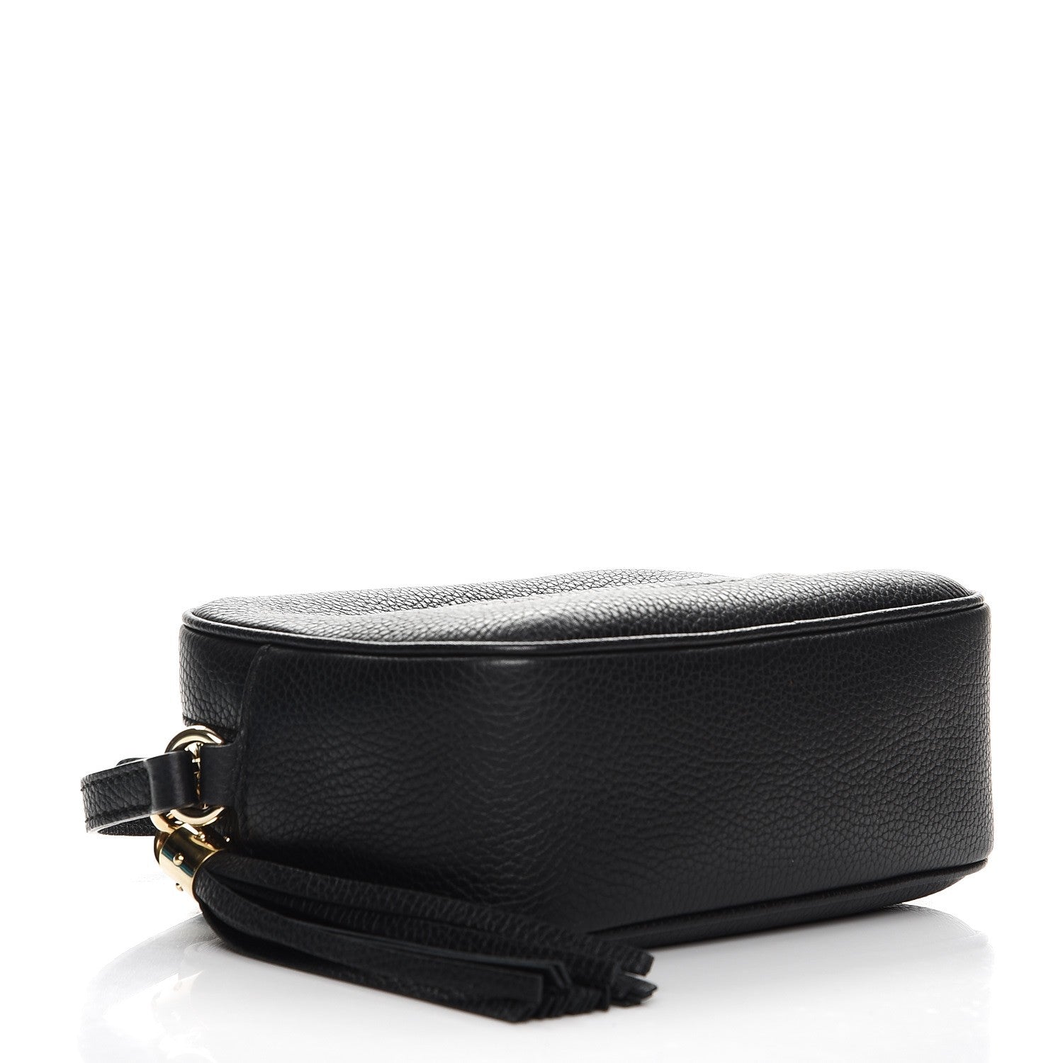 Gucci Pebbled Calfskin Small Soho Disco Bag Black 4 of 7