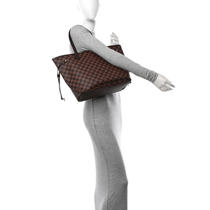 Louis Vuitton Damier Ebene Neverfull MM 2 of 12