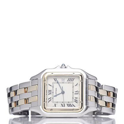 Cartier Stainless Steel 18K Yellow Gold 29mm Panthere Quartz Watch 3 of 6