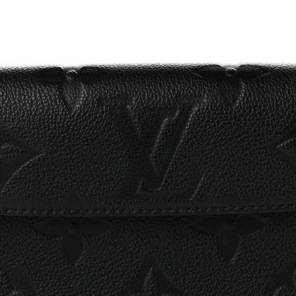 Louis Vuitton Empreinte Monogram Giant Ivy Wallet On Chain Black 7 of 10