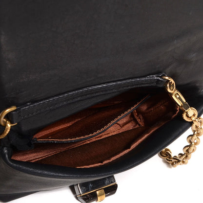 Lanvin Quilted Lambskin Happy Mini Pop Crossbody Black 9 of 11