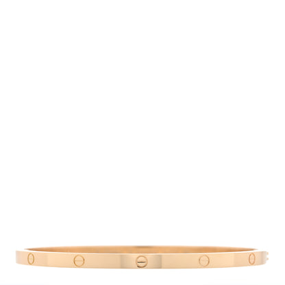 Cartier 18K Yellow Gold Small LOVE Bracelet 18 1 of 7