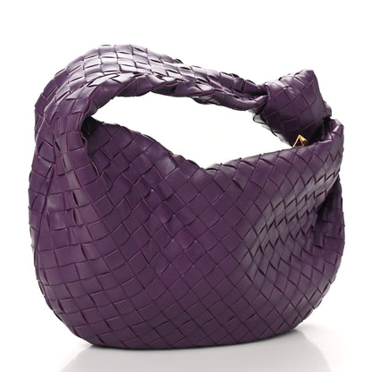 Bottega Veneta Nappa Intrecciato Teen Jodie Hobo Eggplant 3 of 10