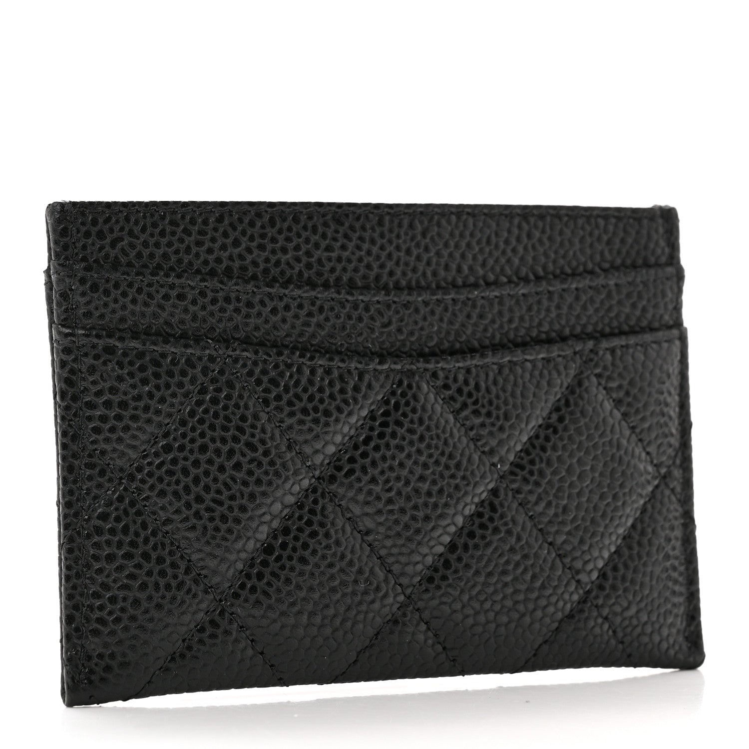 Chanel Caviar Quilted Card Holder Black 3 of 10
