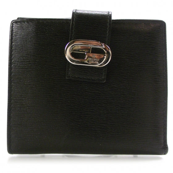 Gucci Leather French Wallet Black 1 of 8