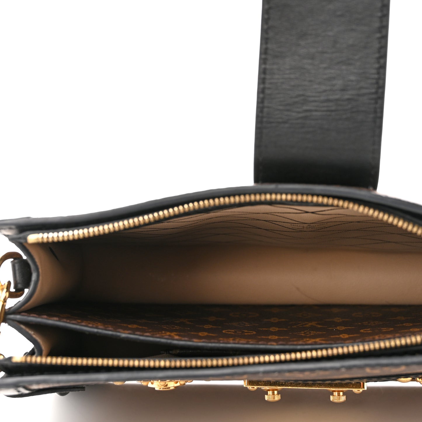 Reverse Monogram Trunk Clutch