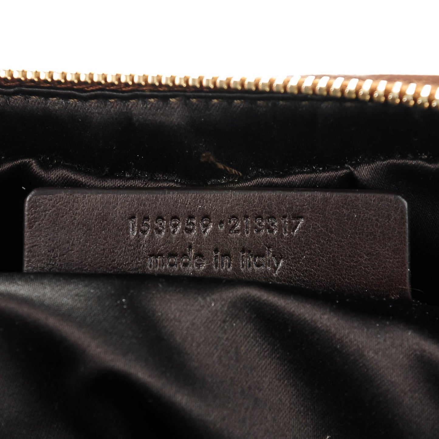 Metallic Calfskin Oversized Muse Dark Bronze
