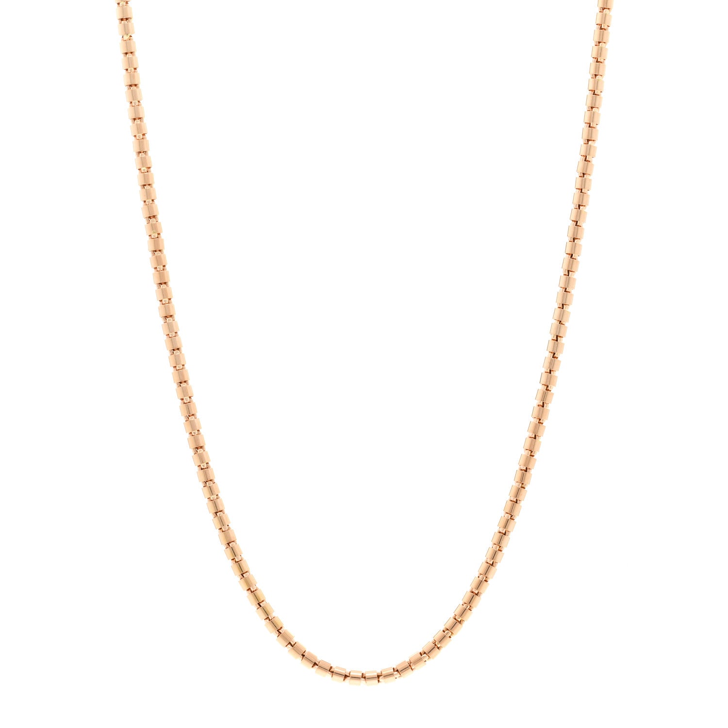 Roberto Coin 18K Rose Gold Bead Necklace 1 of 5