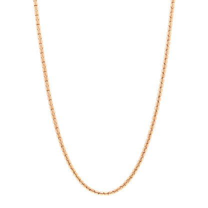 Roberto Coin 18K Rose Gold Bead Necklace 1 of 5
