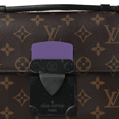 Louis Vuitton Monogram S Lock Sling Bag Purple 7 of 10