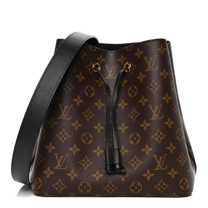 Louis Vuitton Monogram Neonoe MM Black 1 of 11