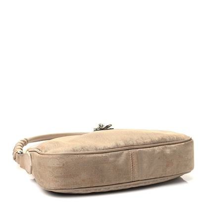 Christian Dior Monogram Charm Shoulder Bag Beige 3 of 4